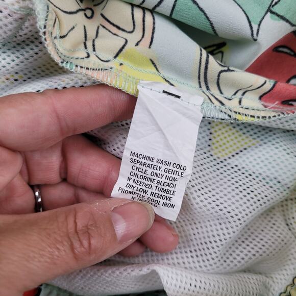 Edgar + Ash Men’s Small Swim Trunks Board Shorts Lemon Cherry Print - Picture 5 of 5